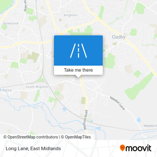 Long Lane map