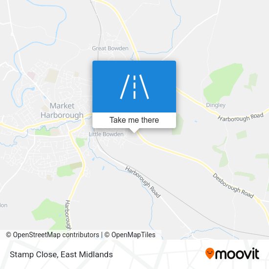 Stamp Close map