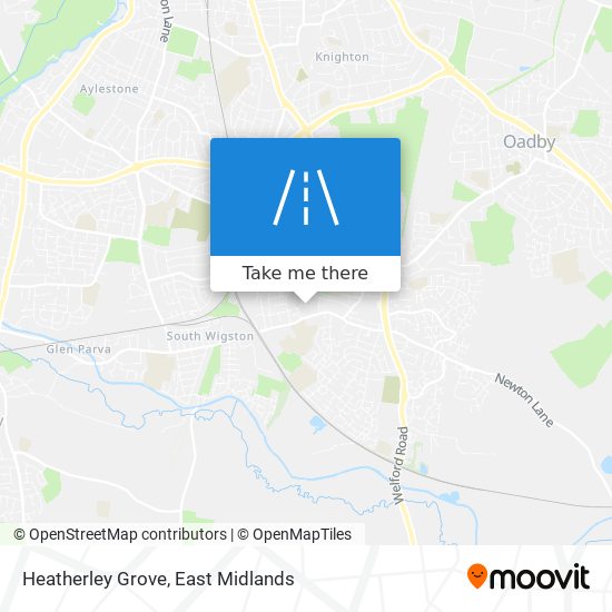 Heatherley Grove map