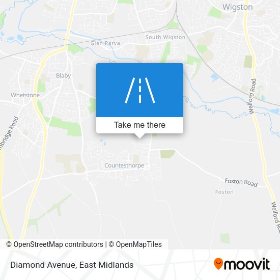 Diamond Avenue map