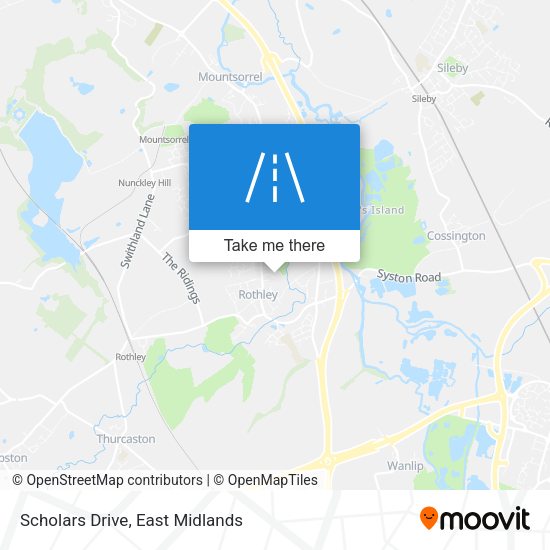 Scholars Drive map