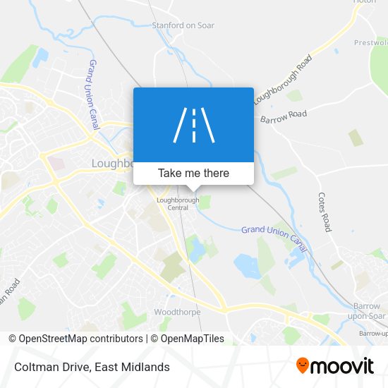 Coltman Drive map