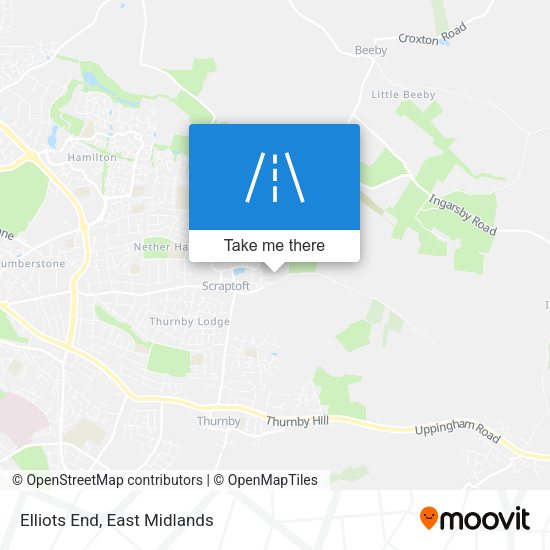 Elliots End map