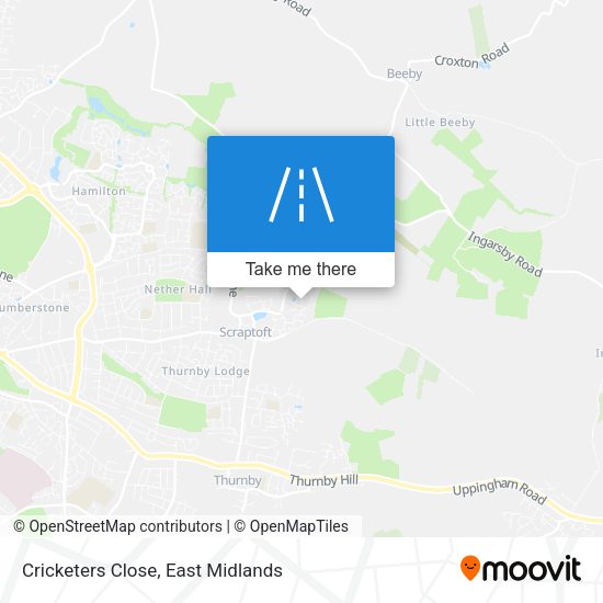 Cricketers Close map