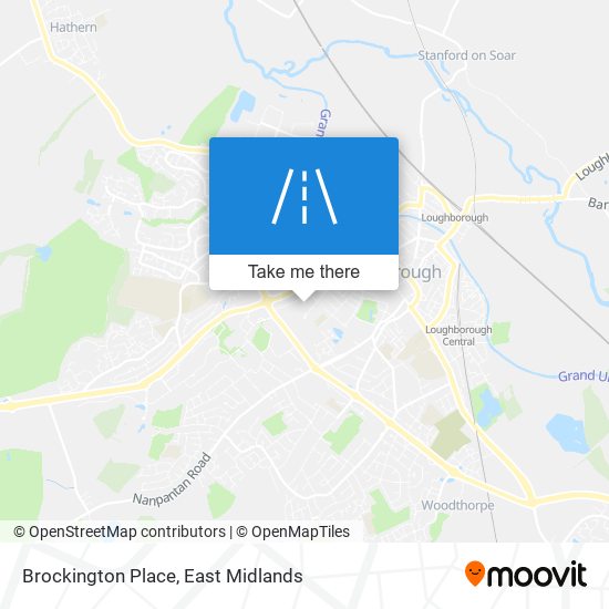 Brockington Place map