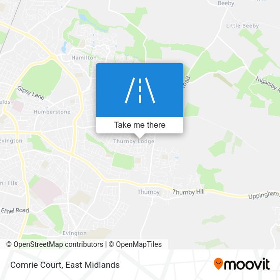 Comrie Court map