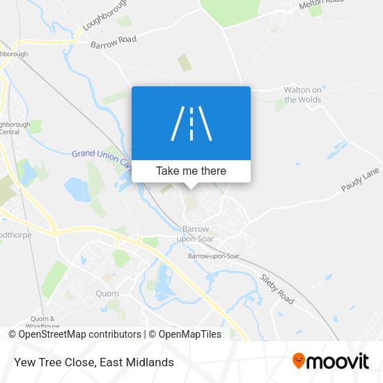 Yew Tree Close map