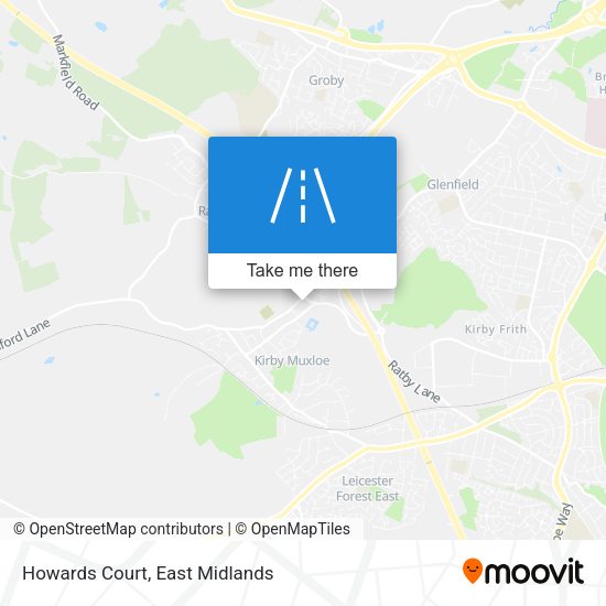 Howards Court map