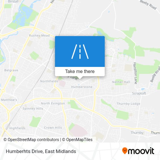 Humberhts Drive map