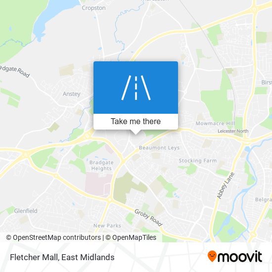 Fletcher Mall map