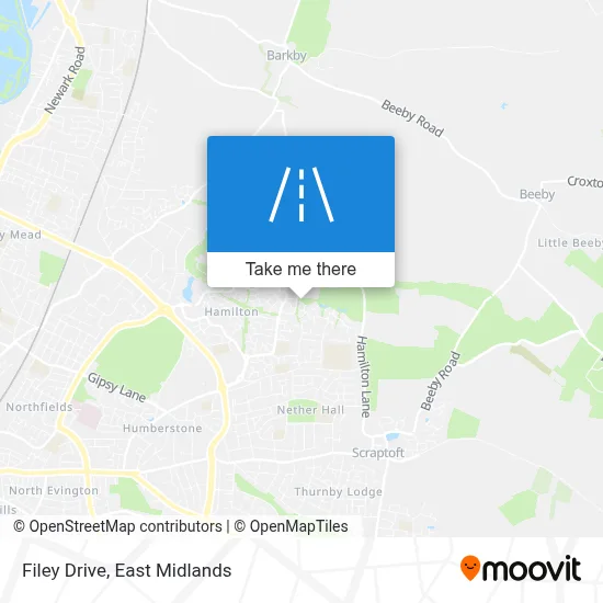 Filey Drive map