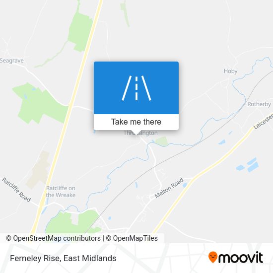 Ferneley Rise map