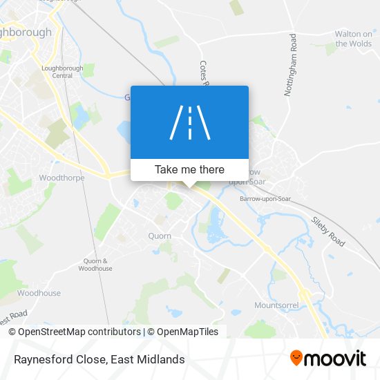 Raynesford Close map