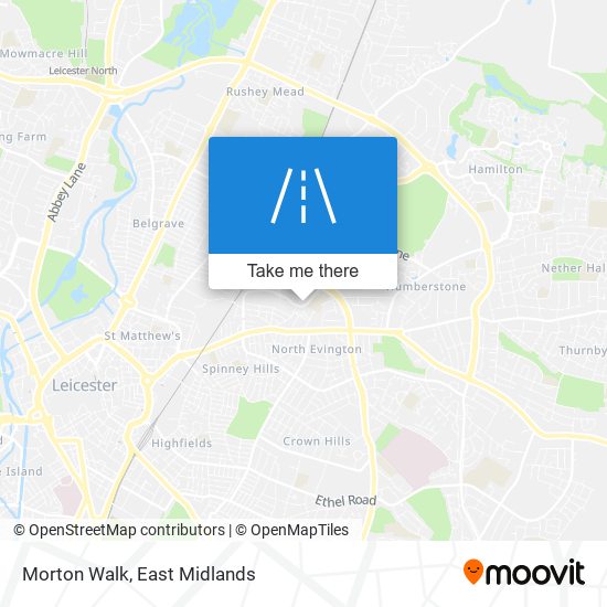 Morton Walk map