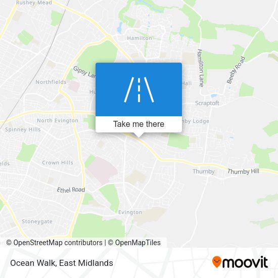Ocean Walk map