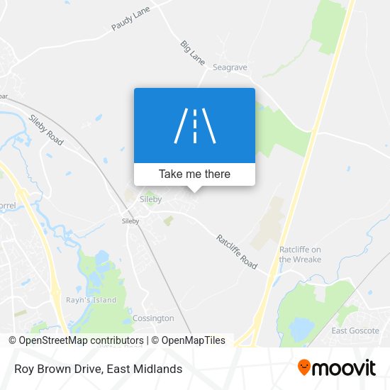 Roy Brown Drive map