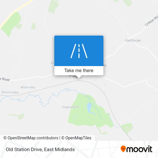 Old Station Drive map
