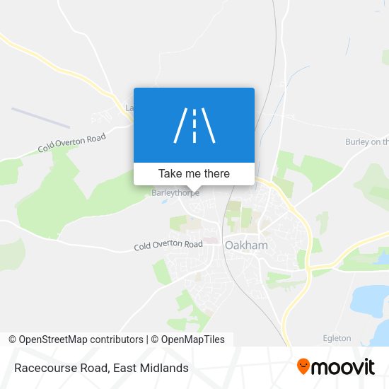 Racecourse Road map