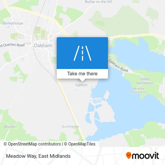 Meadow Way map