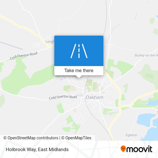 Holbrook Way map