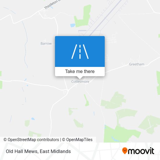 Old Hall Mews map
