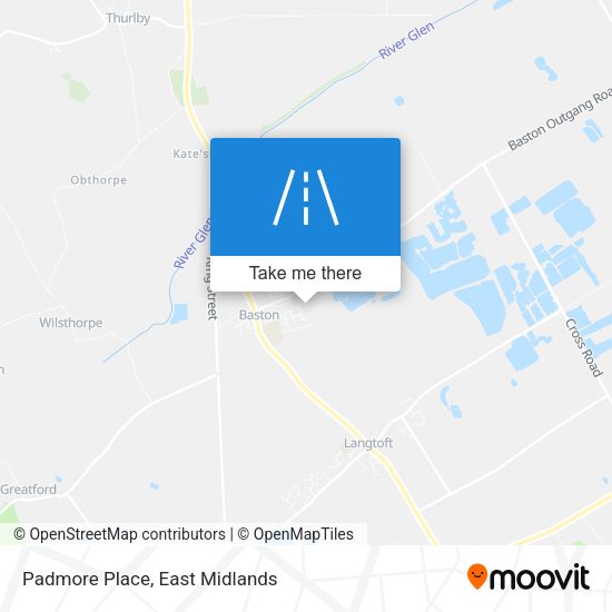 Padmore Place map