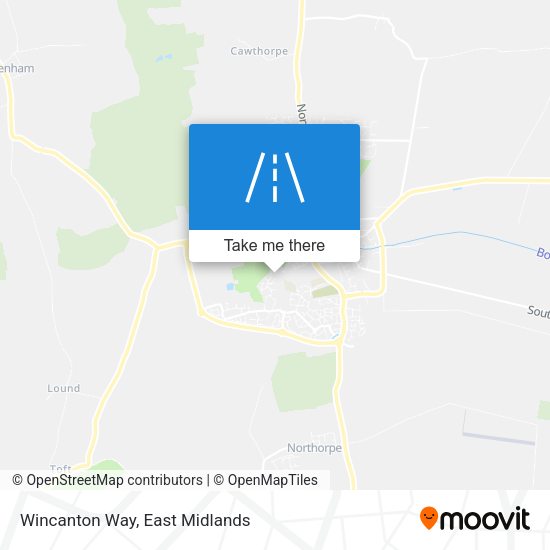 Wincanton Way map