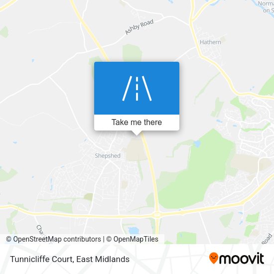 Tunnicliffe Court map
