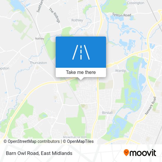 Barn Owl Road map