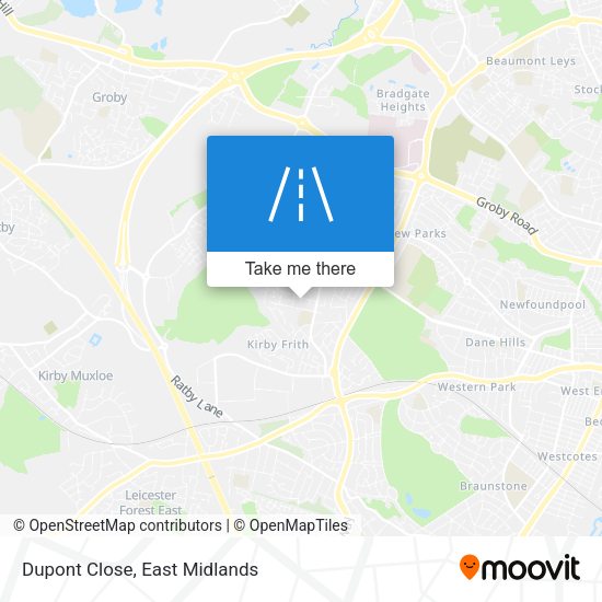 Dupont Close map