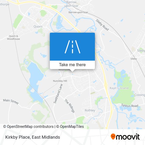 Kirkby Place map