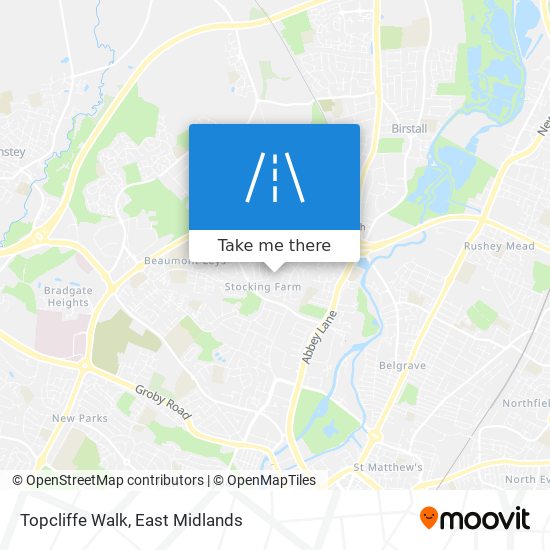 Topcliffe Walk map