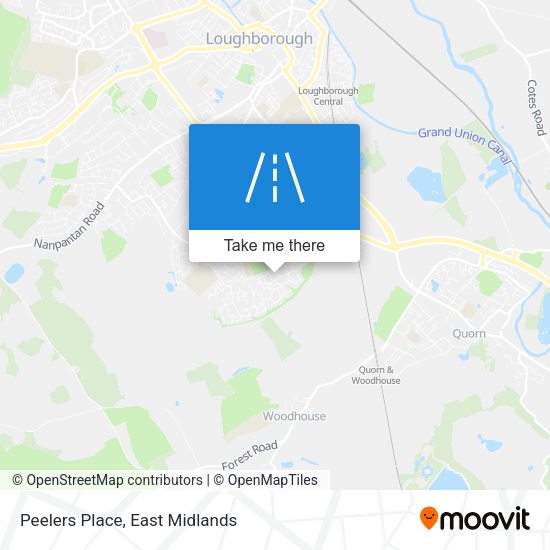Peelers Place map