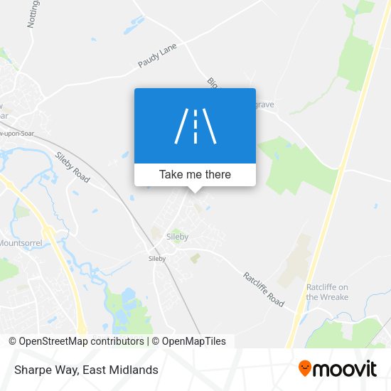 Sharpe Way map
