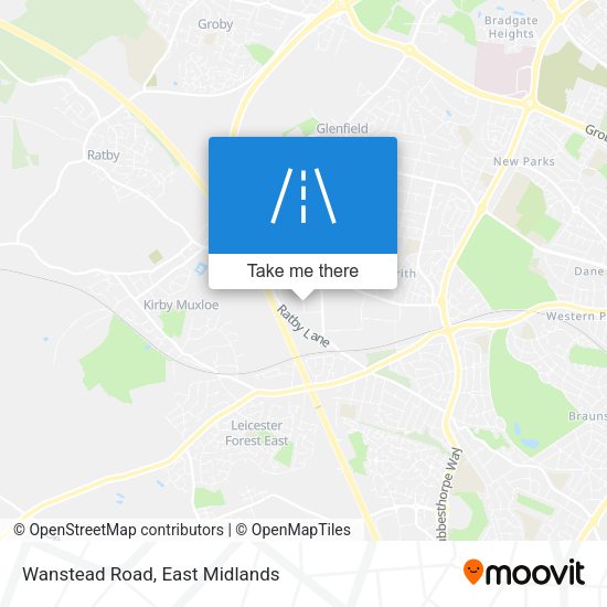 Wanstead Road map