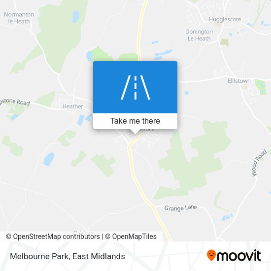Melbourne Park map