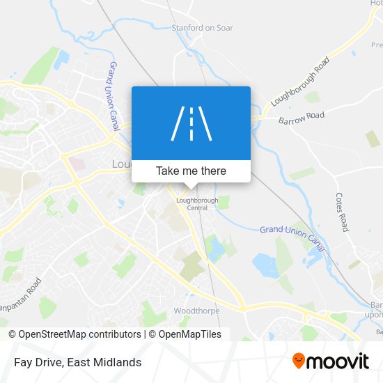 Fay Drive map