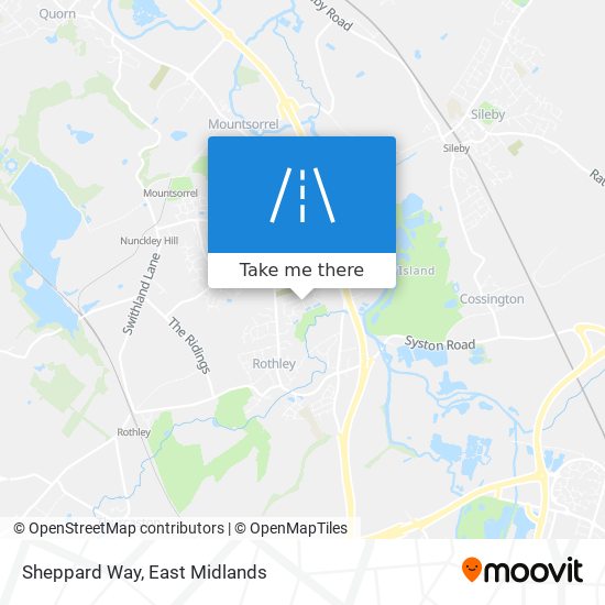 Sheppard Way map