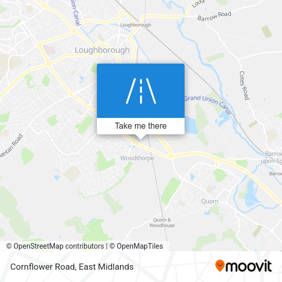 Cornflower Road map
