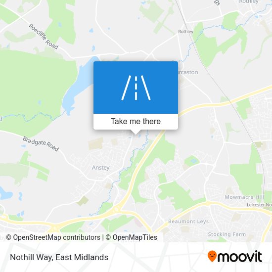 Nothill Way map