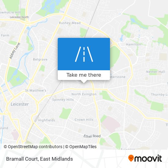 Bramall Court map