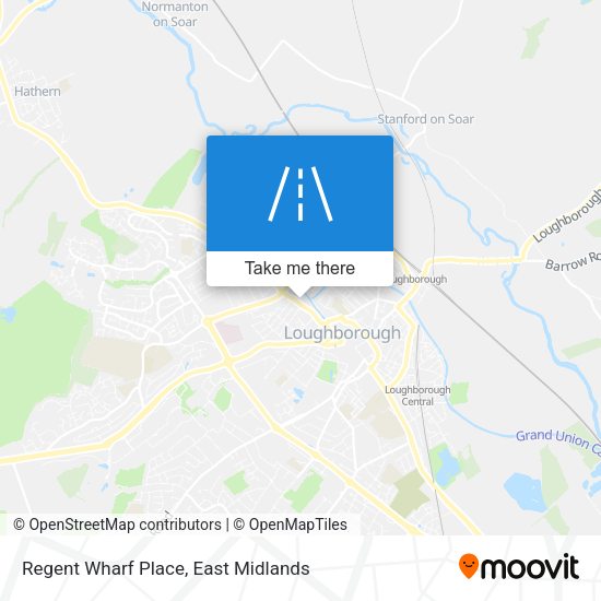 Regent Wharf Place map