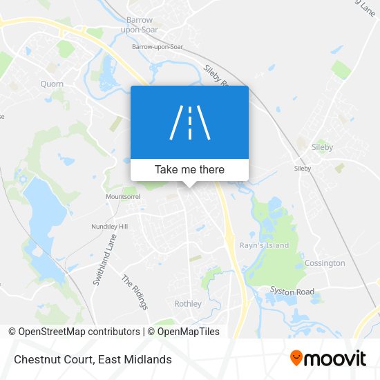 Chestnut Court map
