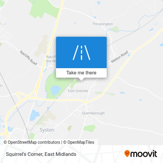 Squirrel's Corner map