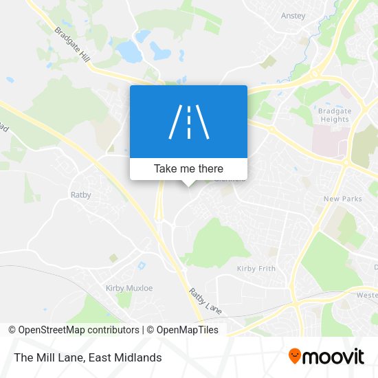 The Mill Lane map