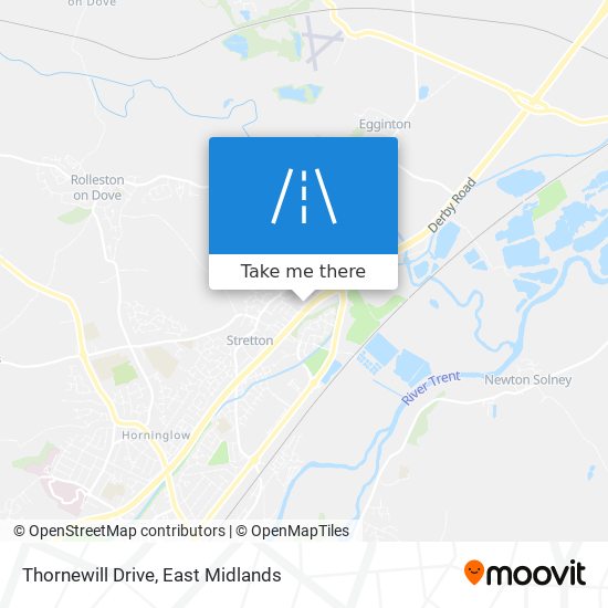 Thornewill Drive map