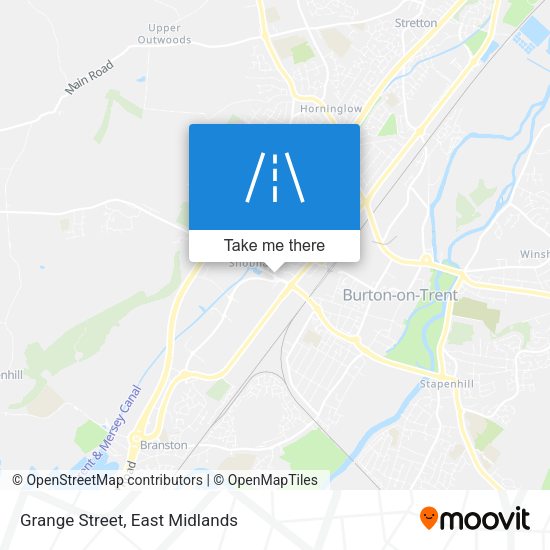 Grange Street map