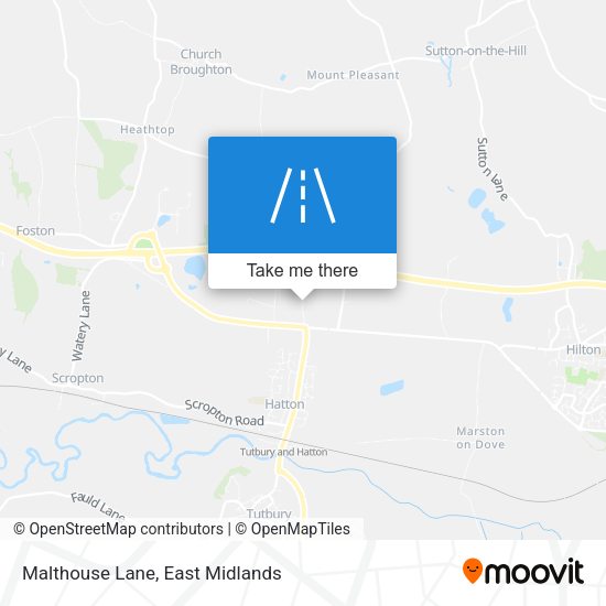 Malthouse Lane map