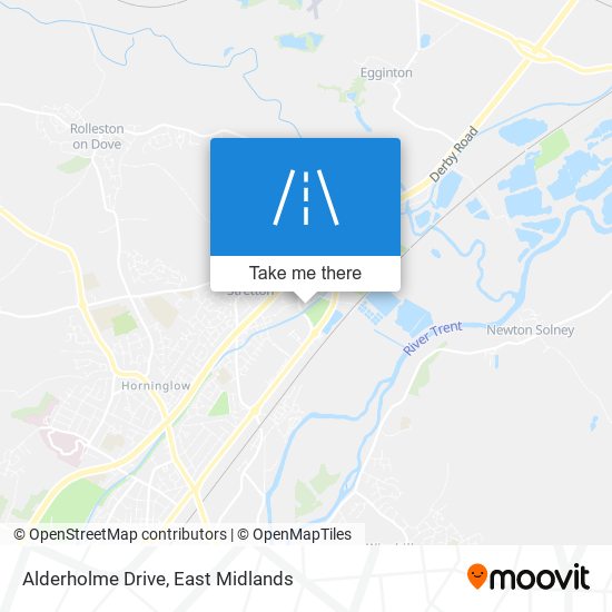 Alderholme Drive map