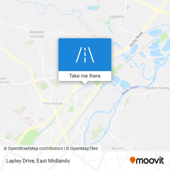 Lapley Drive map